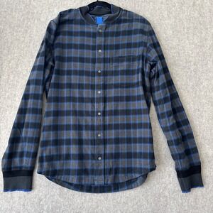 Kit and Ace Flannel Button Down Shirt Men S Plaid Cashmere Blend Snap Button